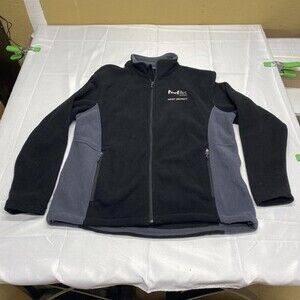 Port Authority FedEx Ground NWST District Black Fleece Jacket! Size XL!